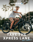 XPress2 Commuter Electric Bike 750W Motor Tempest Grey