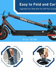 Hiboy S2R Plus Folding Electric Scooter with Removable Battery