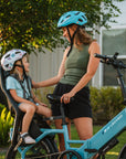 XP4 750 Electric Bike Folding Step-Thru Raindrop Blue