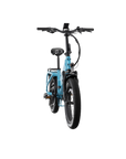 XP4 750 Electric Bike Folding Step-Thru Raindrop Blue