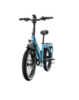 XP4 750 Electric Bike Folding Step-Thru Raindrop Blue