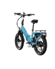 XP4 750 Electric Bike Folding Step-Thru Raindrop Blue