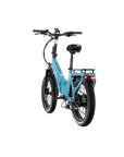 XP4 750 Electric Bike Folding Step-Thru Raindrop Blue
