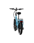 XP4 750 Electric Bike Folding Step-Thru Raindrop Blue