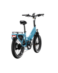 XP4 750 Electric Bike Folding Step-Thru Raindrop Blue