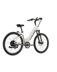 Lectric XPress2 Stratus White Cruiser eBike