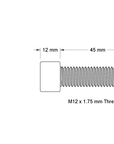 Phantom M12 Steering Bolt Replacement Stainless Steel