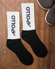 Comfortable Cushioned Crew Socks with Bold Printed Artwork
