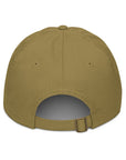 Organic Cotton Dad Hat 6-Panel Adjustable Baseball Cap