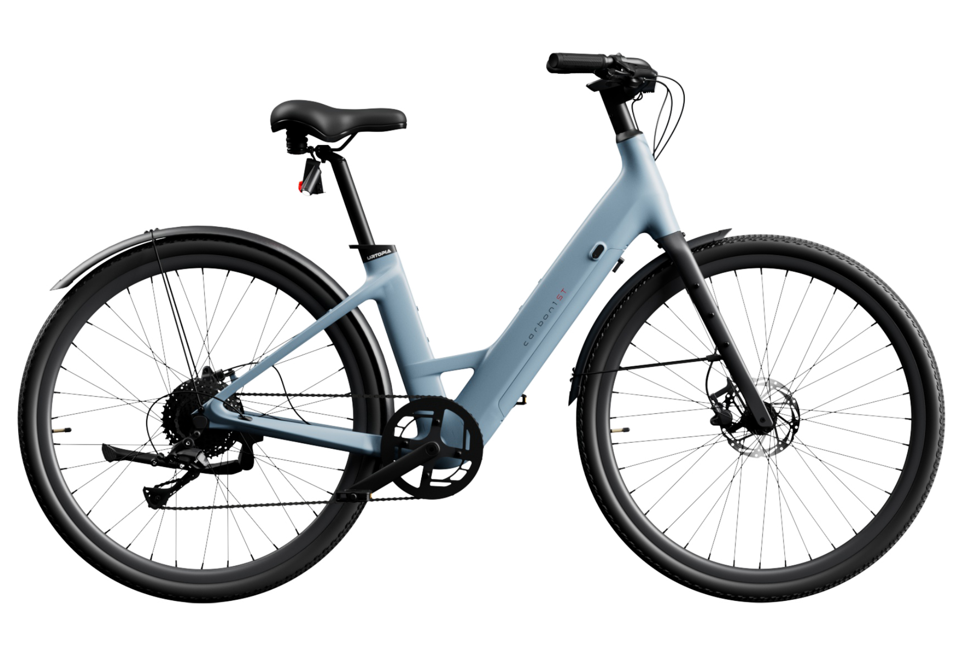 Urtopia Carbon 1 Step-Thru E-Bike – Lightweight Urban Commuter
