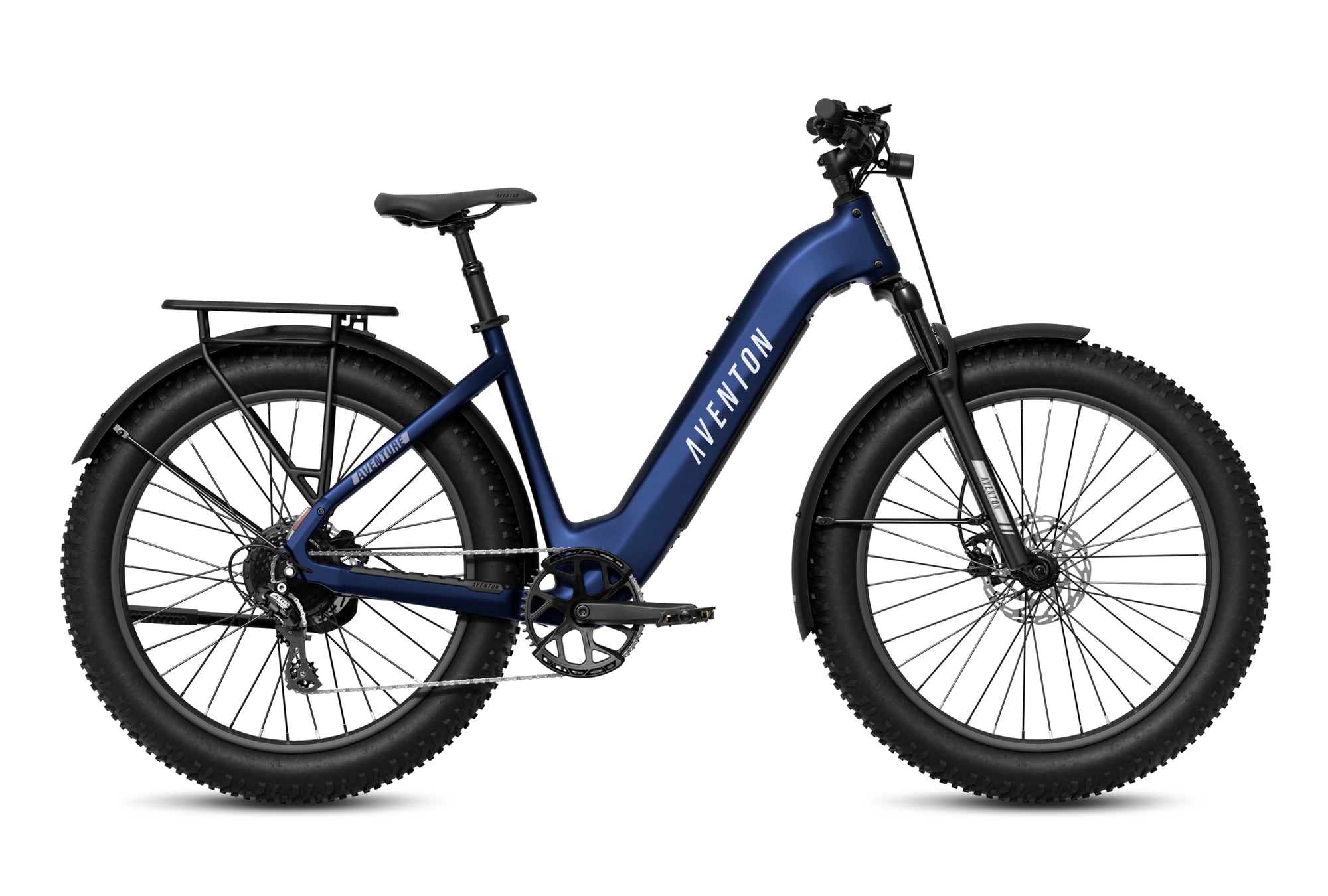 Aventon Aventure 3 Step-Through Fat Tire Electric Bike 750W 65‑Mile