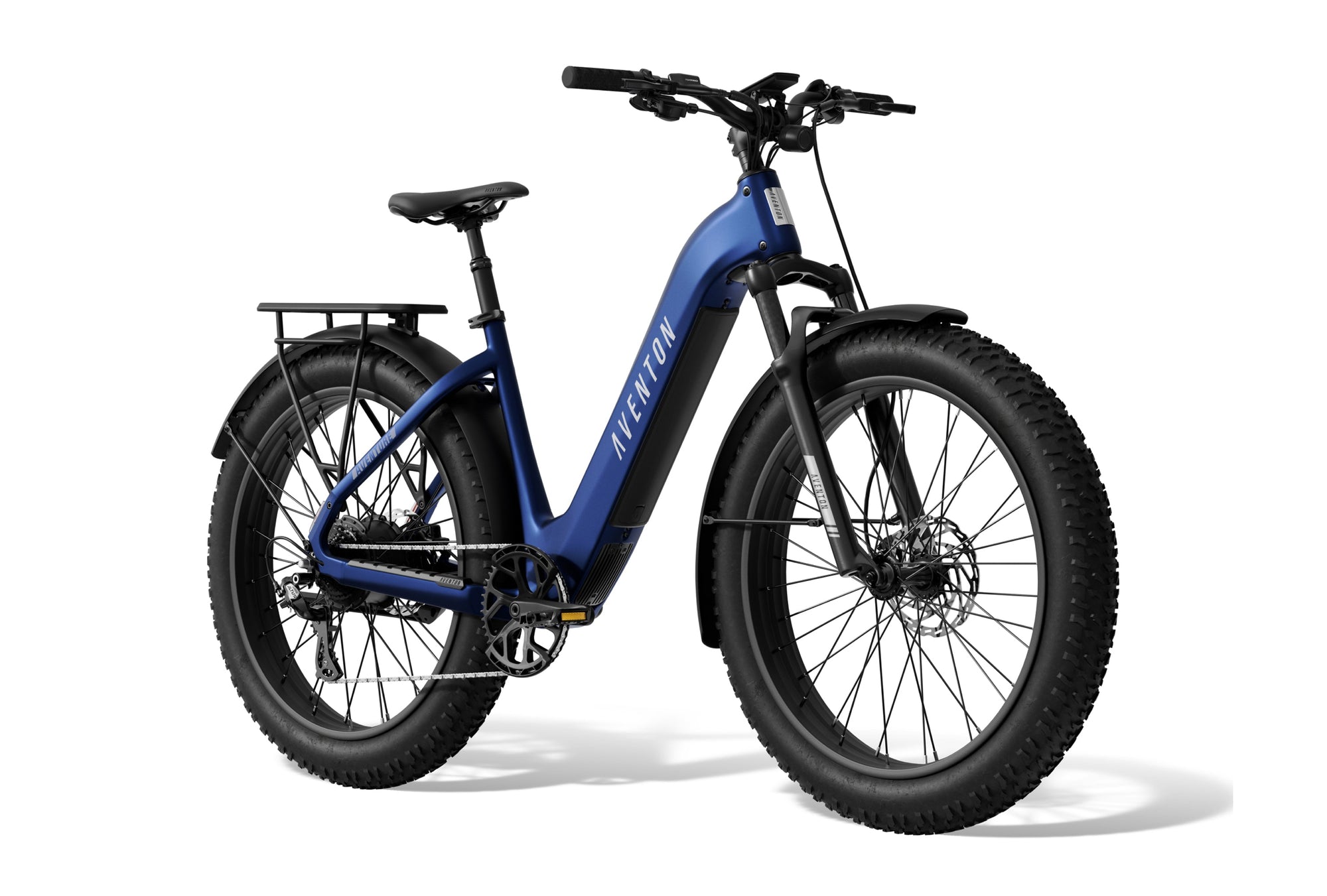 Aventon Aventure 3 Step-Through Fat Tire Electric Bike 750W 65‑Mile