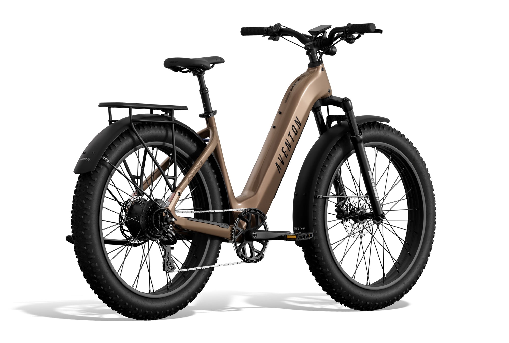 Aventon Aventure 3 Step-Through Fat Tire Electric Bike 750W 65‑Mile