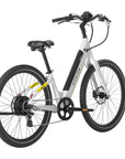 Aventon Pace 500.3 Step-Through Ghost White Electric Cruiser Bike