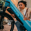 Lectric XPress2 Stratus White Cruiser eBike