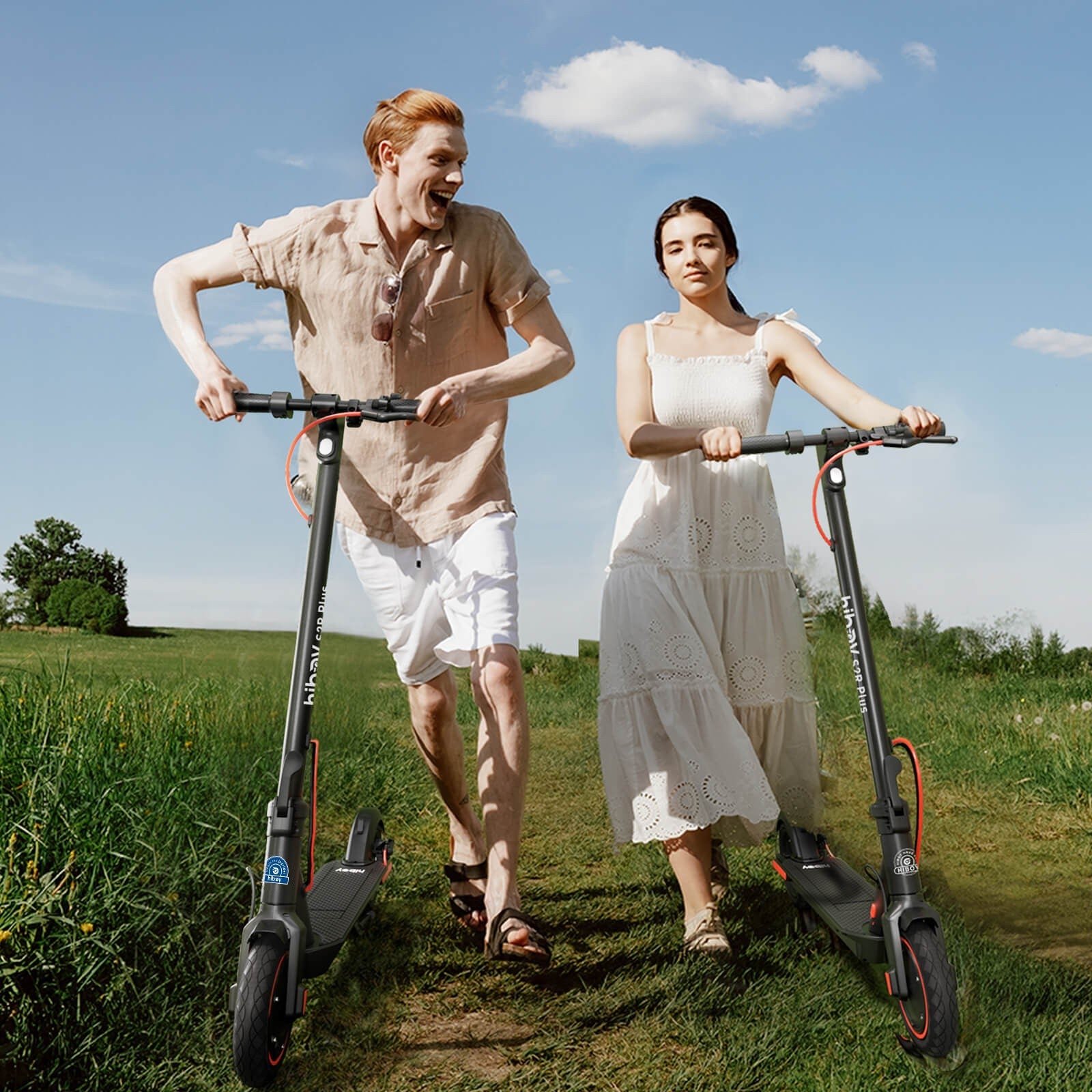 Hiboy S2R Plus Folding Electric Scooter with Removable Battery