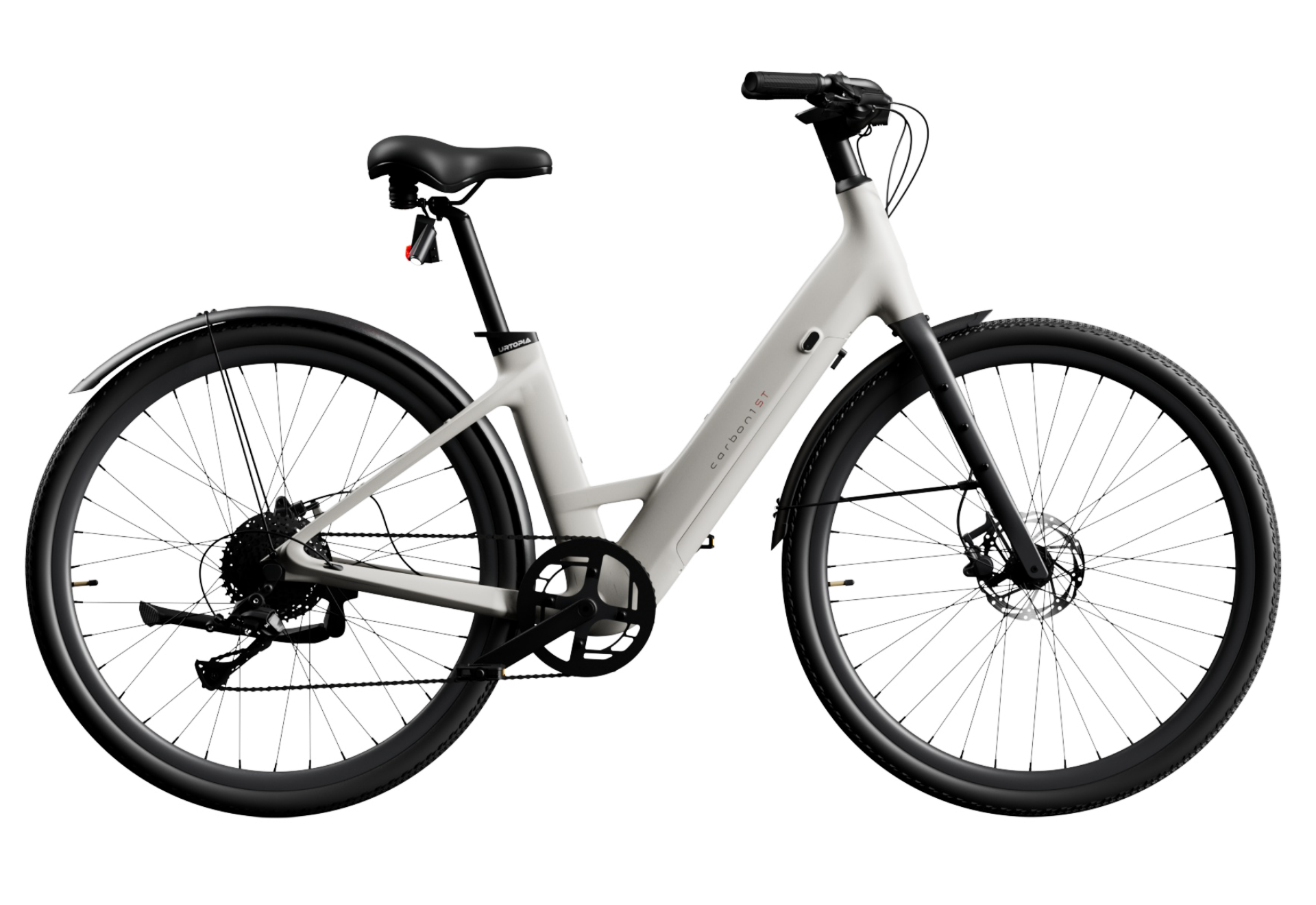 Urtopia Carbon 1 Step-Thru E-Bike – Lightweight Urban Commuter