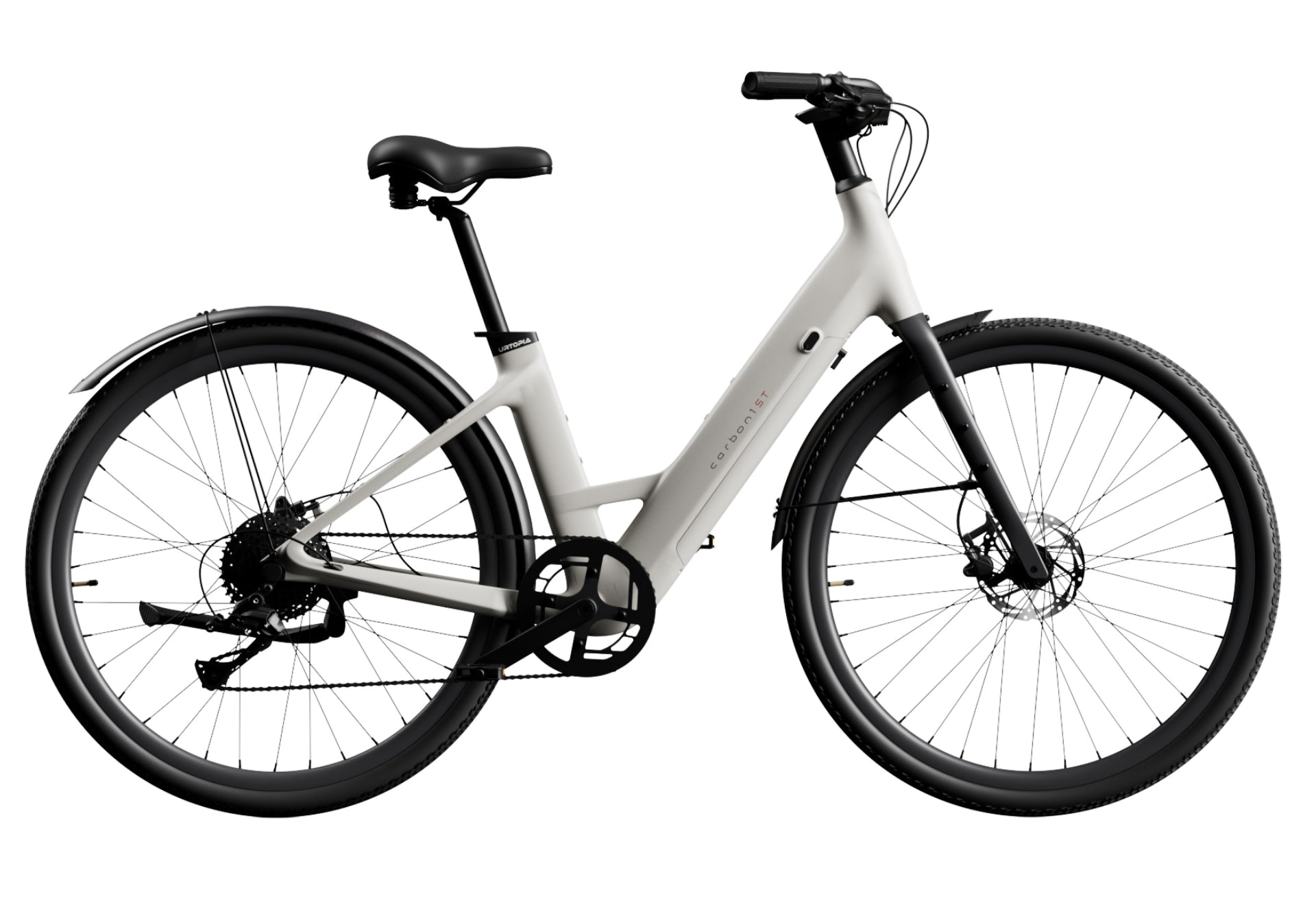 Urtopia Carbon 1 Step-Thru E-Bike – Lightweight Urban Commuter