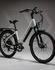 Lectric XPress2 Stratus White Cruiser eBike