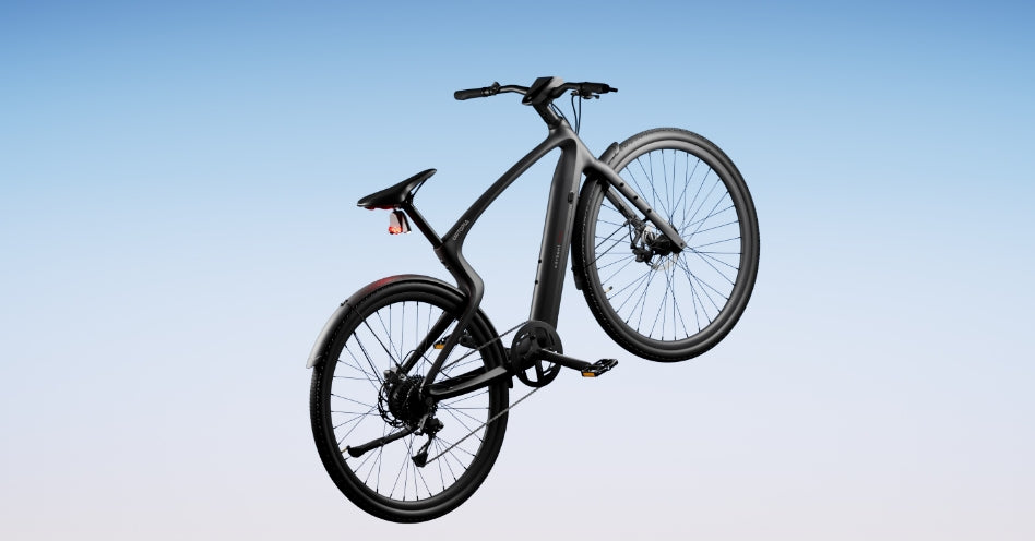 Urtopia Carbon 1 Pro Lightweight Smart E-Bike - Carbon Fiber, GPS Tracking