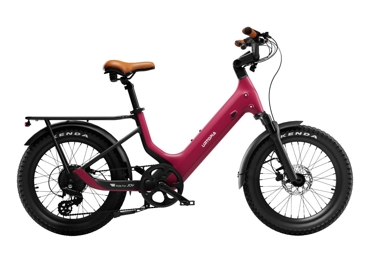 Urtopia Joy Carbon Lightweight Fat‑Tire E‑Bike – Urban Power & Style
