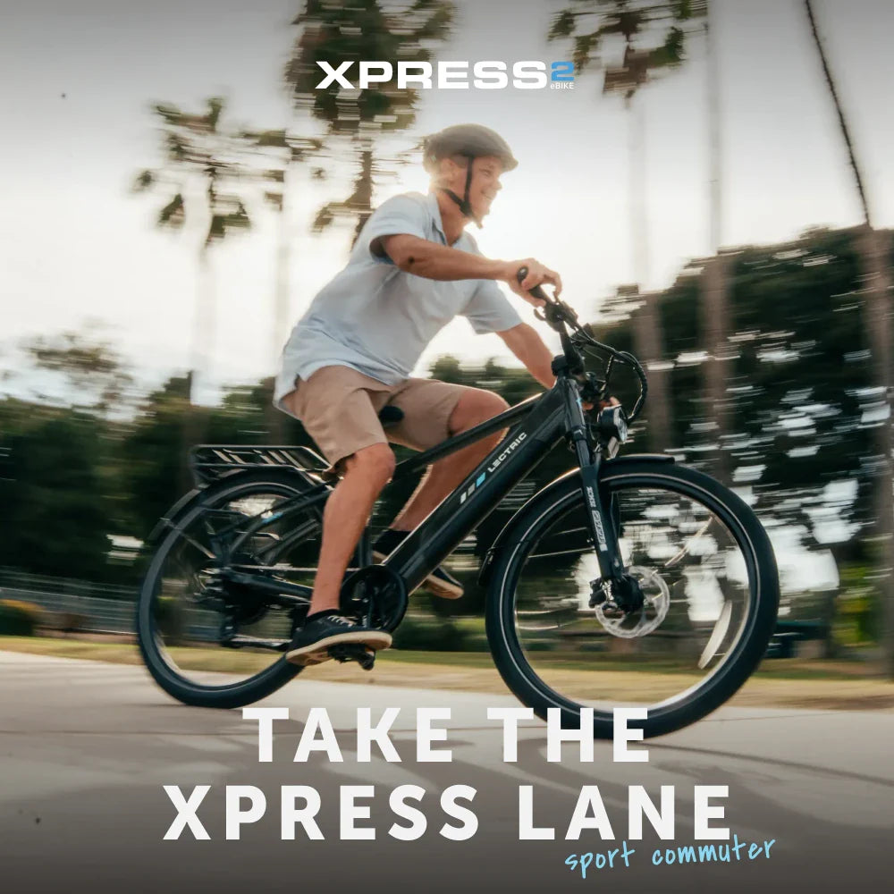 XPress2 Commuter Electric Bike 750W Motor Tempest Grey