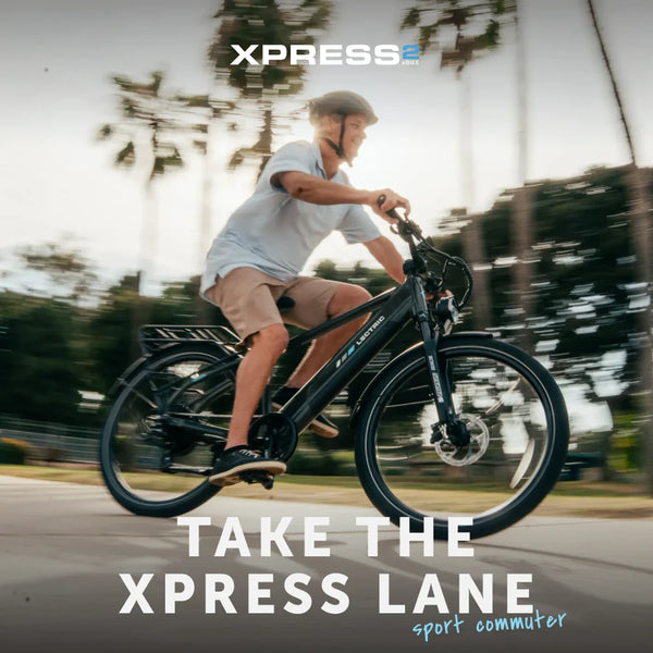 XPress2 Commuter Electric Bike 750W Motor Tempest Grey