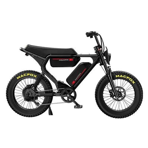 Macfox X2 1000W Brushless Electric Mountain Bike with Dual Battery