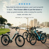Lectric XPress2 Stratus White Cruiser eBike