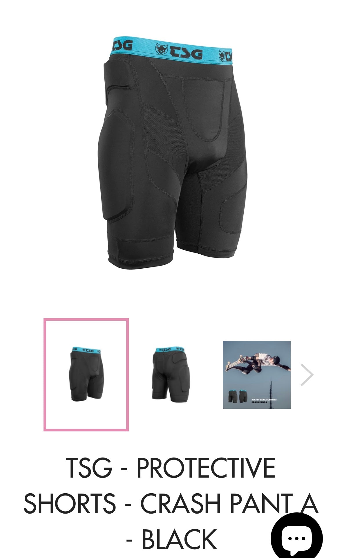 TSG protective shorts