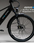 XPress2 Commuter Electric Bike 750W Motor Tempest Grey