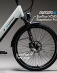 Lectric XPress2 Stratus White Cruiser eBike