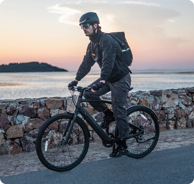 Urtopia Carbon 1 Pro Lightweight Smart E-Bike - Carbon Fiber, GPS Tracking