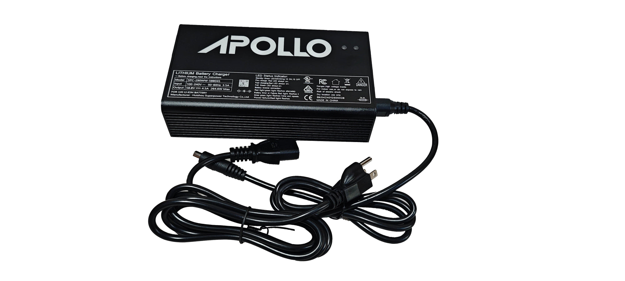 Pro 2023-24 Electric Scooter Charger Assembly for Phantom 2.0 52V