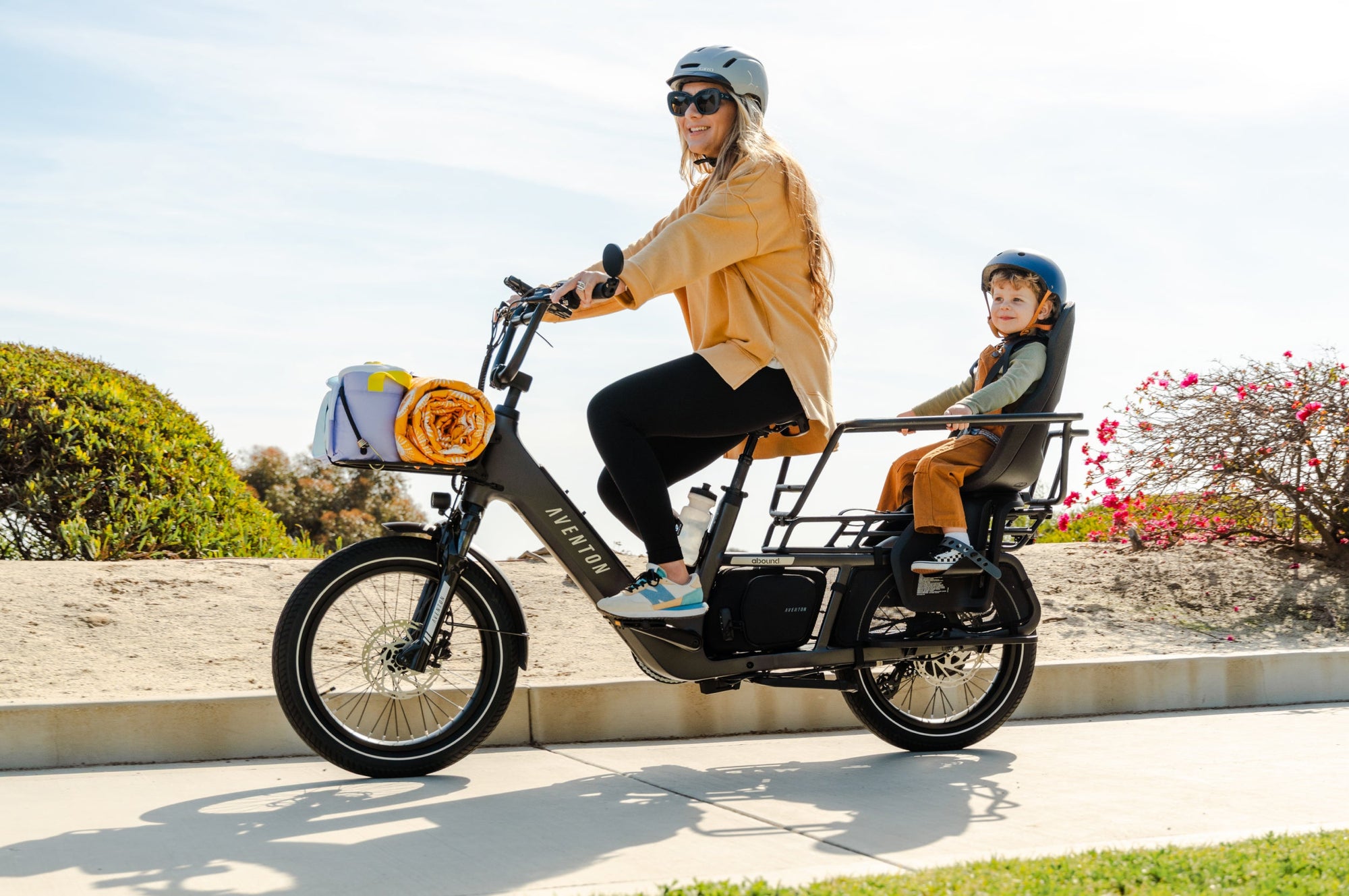 Aventon Abound LR Cargo E‑Bike with 750W Motor