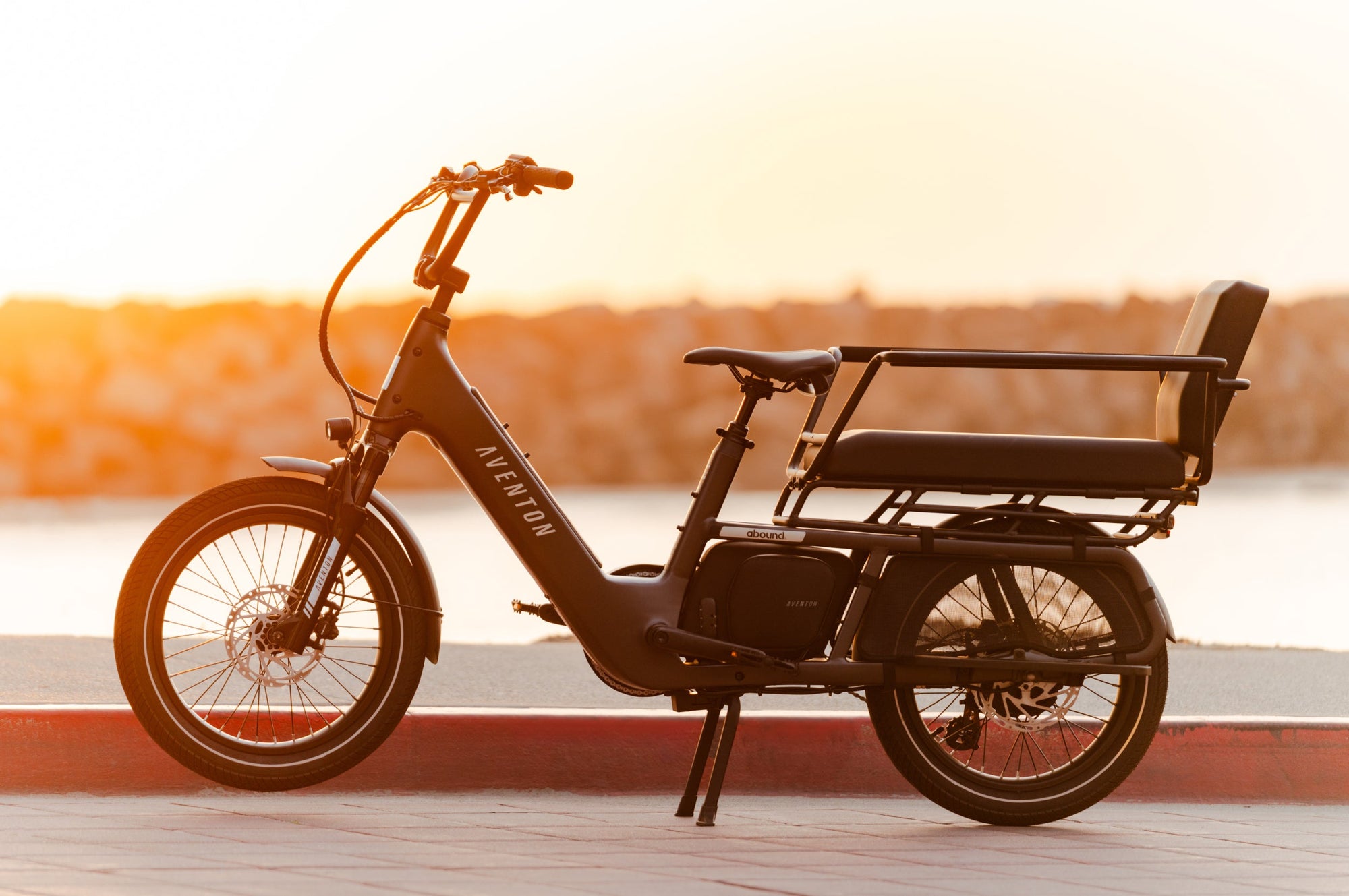 Aventon Abound LR Cargo E‑Bike with 750W Motor