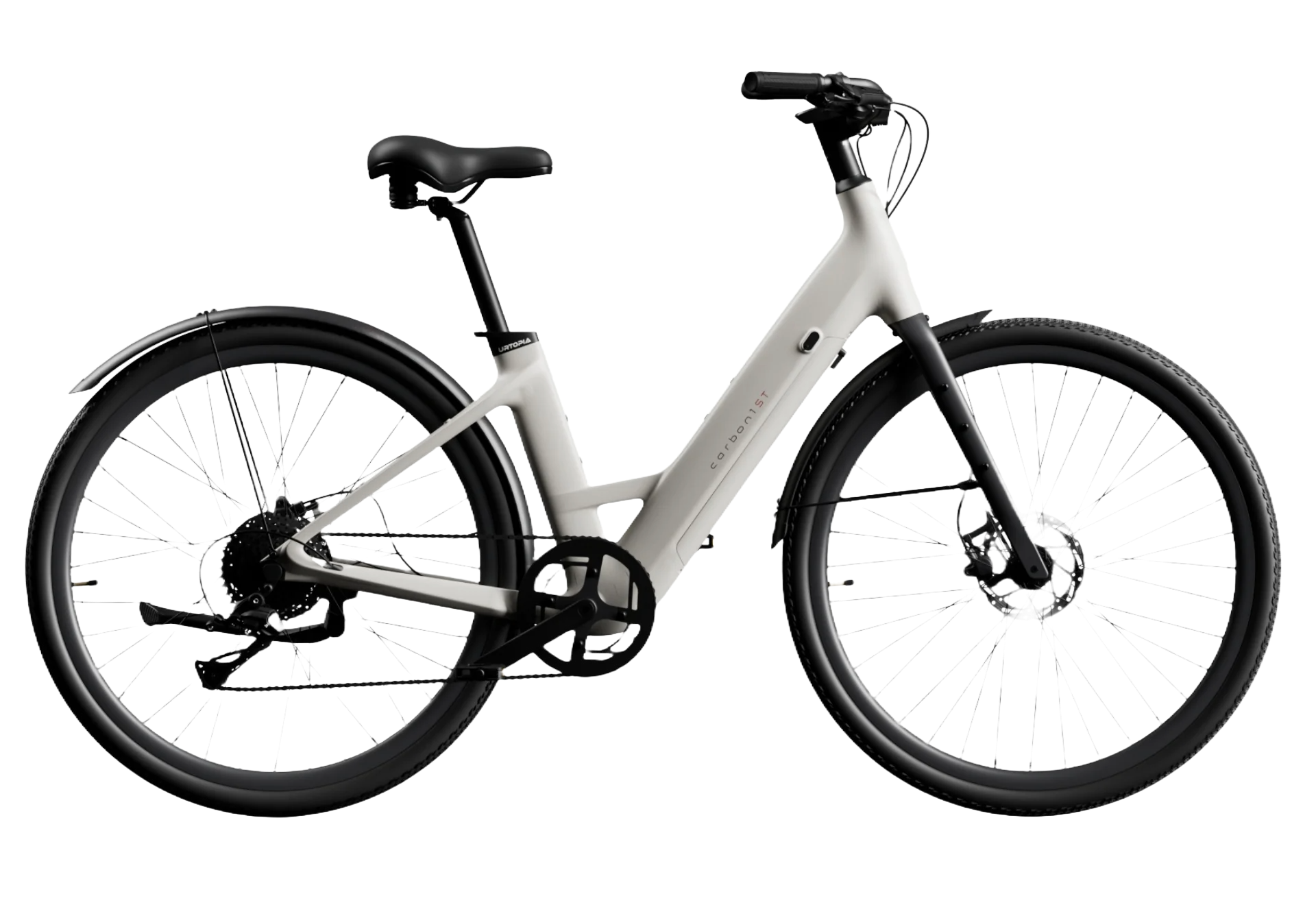 Urtopia Carbon 1 Step-Thru E-Bike – Lightweight Urban Commuter