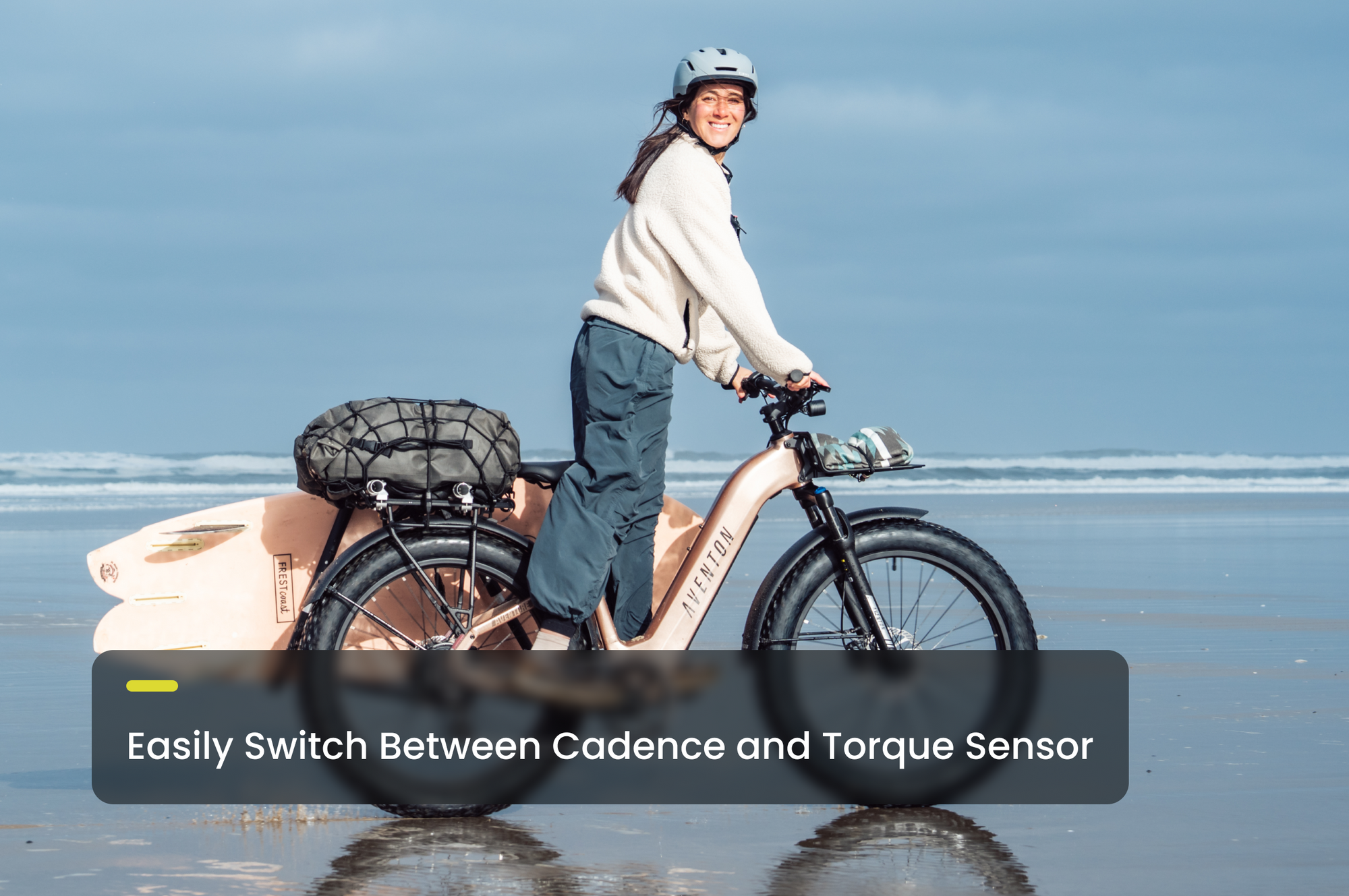 Aventon Aventure 3 Fat Tire Electric Bike – Matcha Color