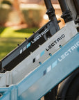 XP4 750 Electric Bike Folding Step-Thru Raindrop Blue