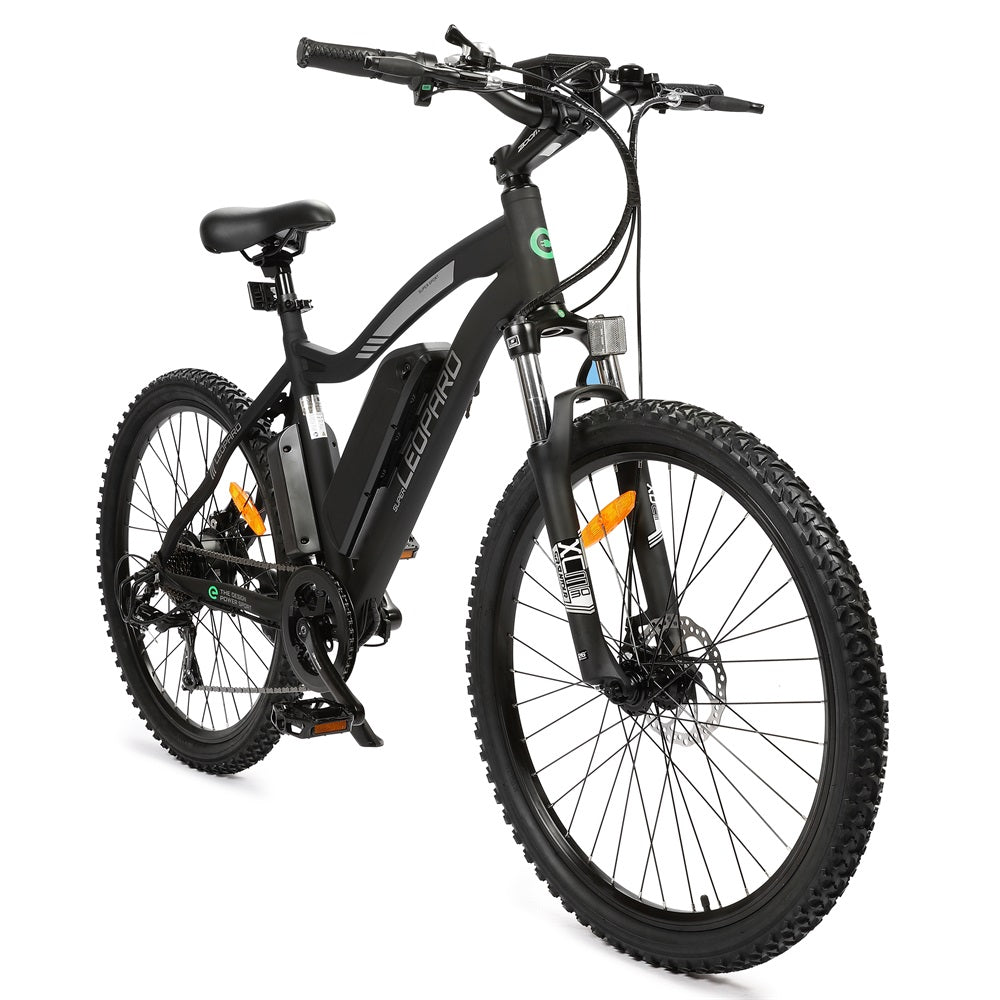 Ecotric Leopard Electric Mountain Bike (UL Certified) Black