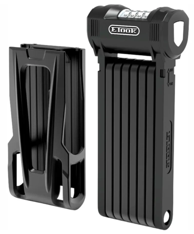 Folding Scooter Security Lock 35in Hardened Steel