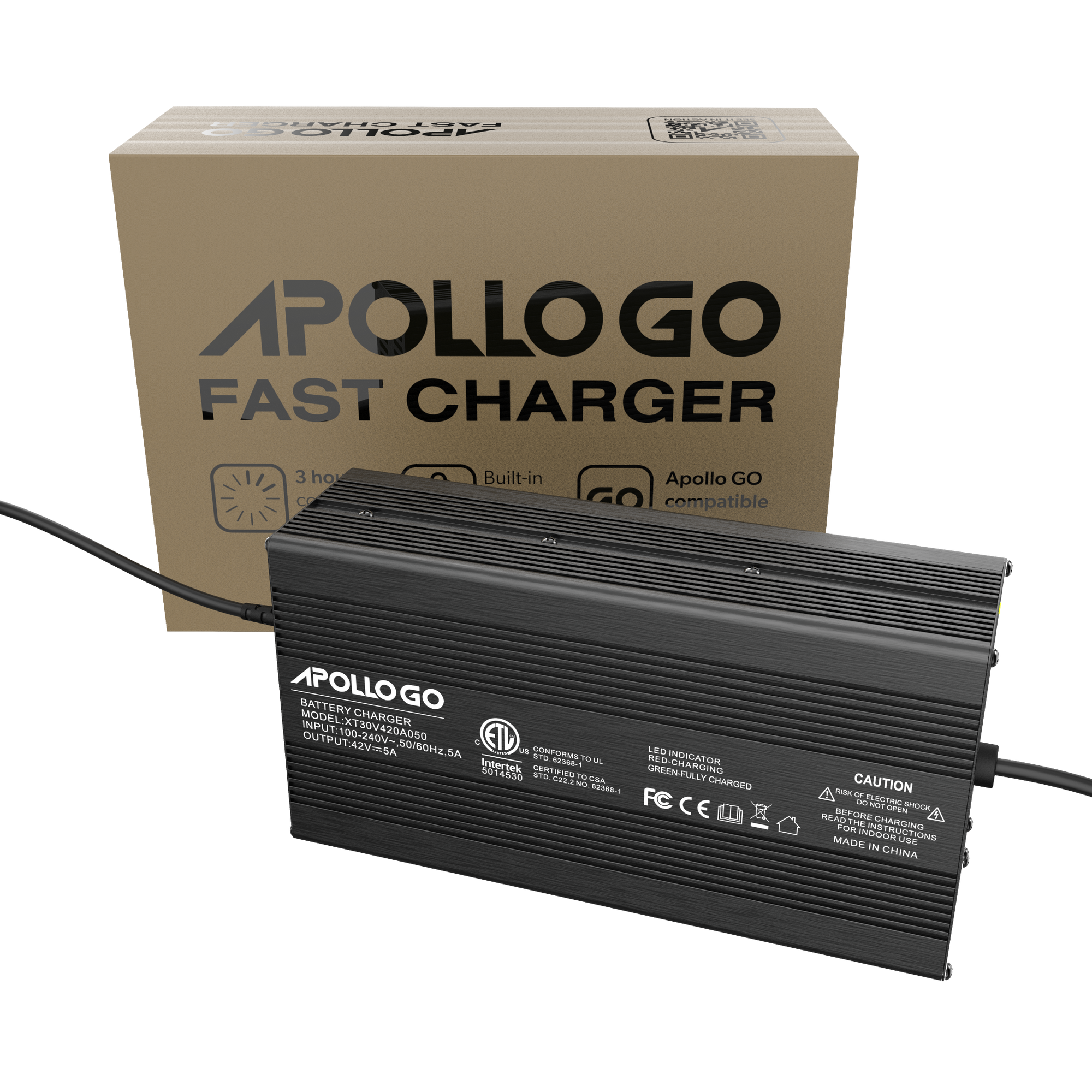 GO Fast Charger 4.5A Rapid Electric Scooter Power Adapter