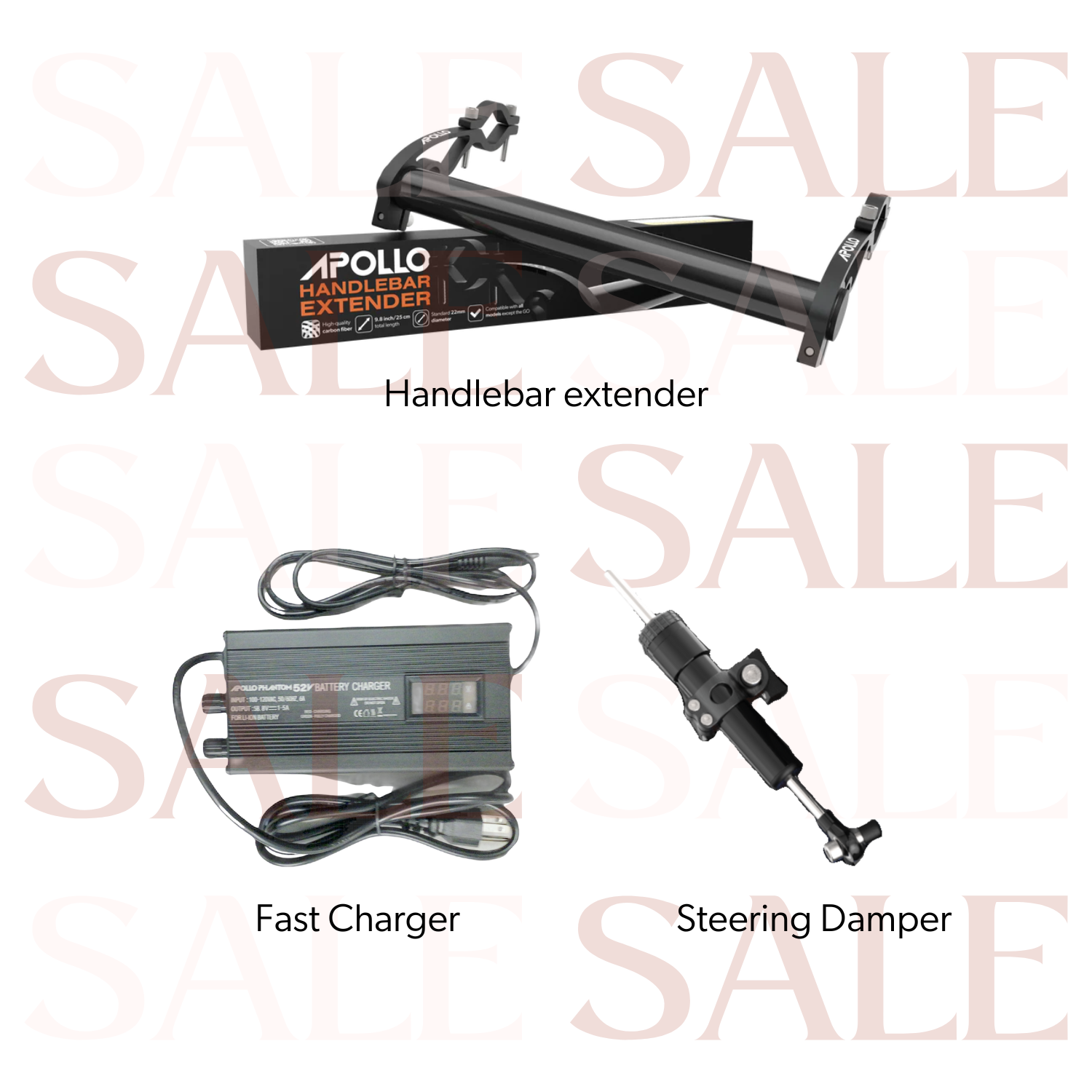 Phantom 52V Performance Accessory Bundle with Steering Damper