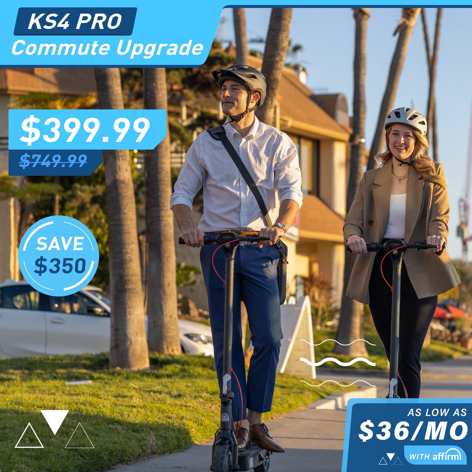 Hiboy KS4 Pro Premium Electric Scooter – Fast Light 19mph