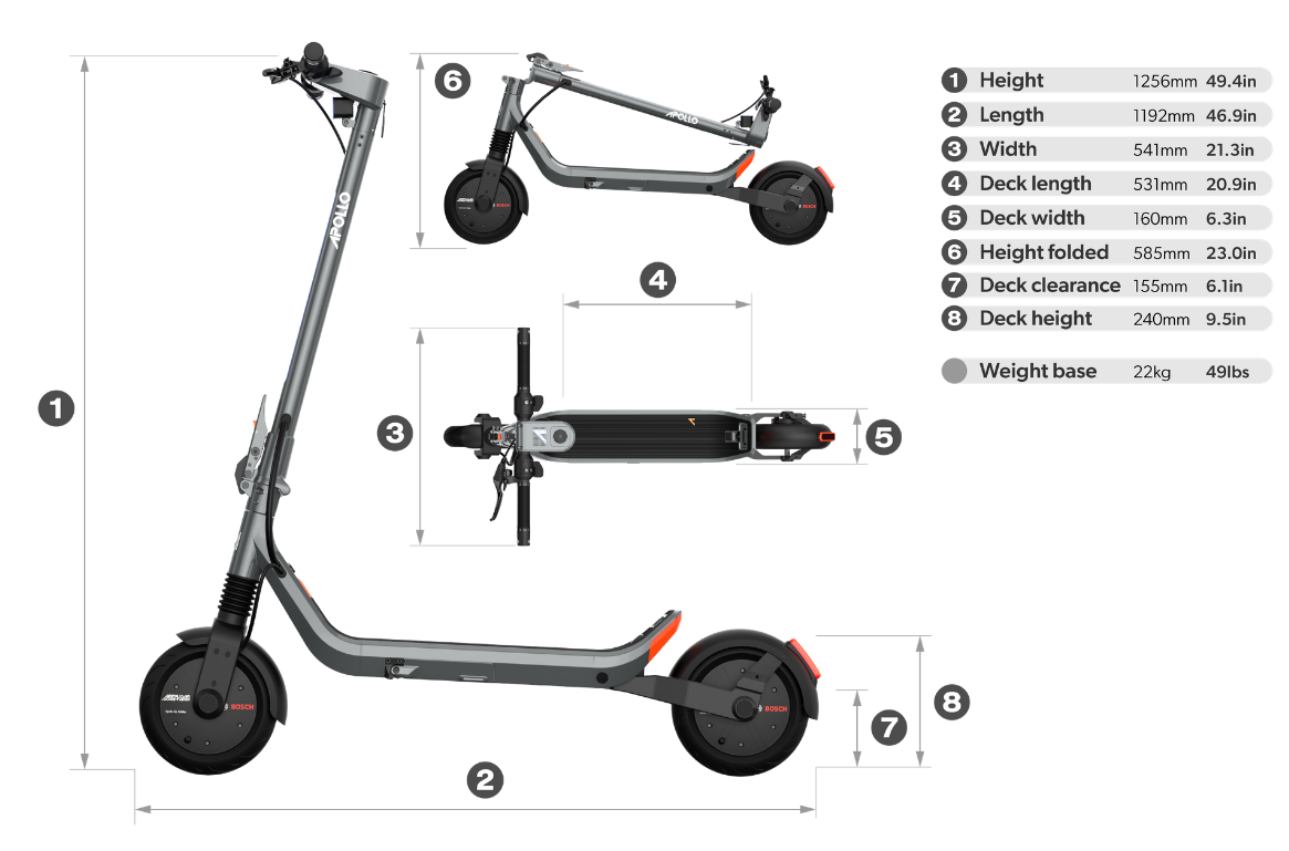 Go Stellar Electric Scooter Dual Motor 32 mph 32 Miles