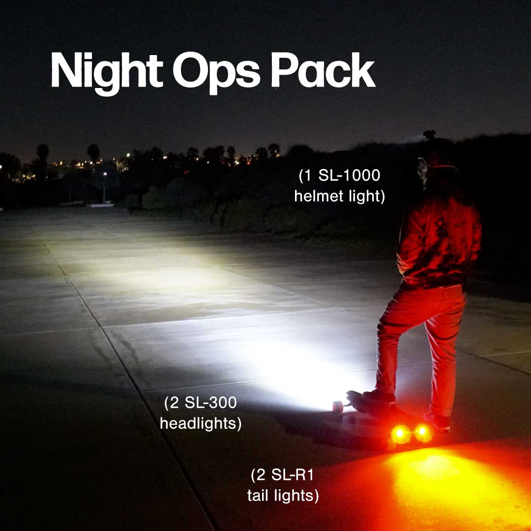 SKATEBOARD NIGHT OPS PACK