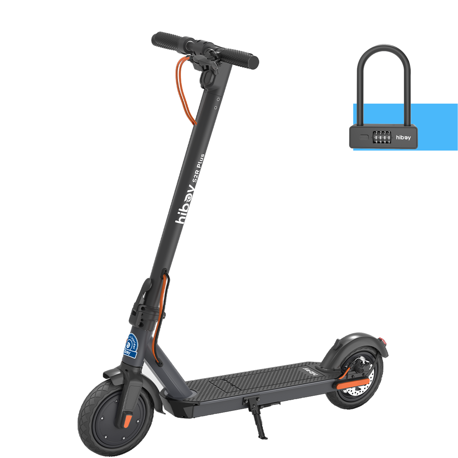 Hiboy S2R Plus Folding Electric Scooter with Removable Battery