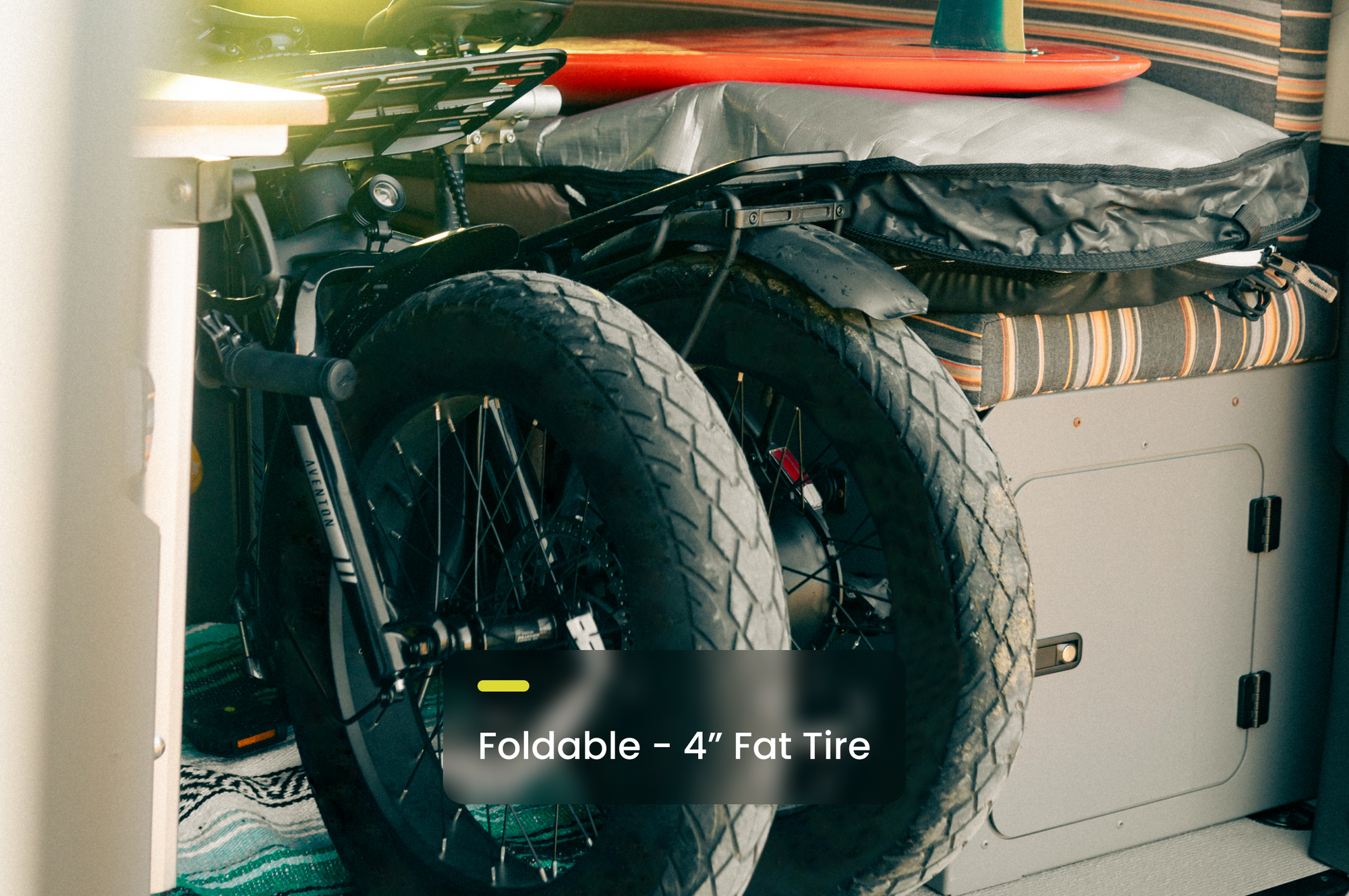 Sinch 2.5 Foldable Electric Bike with Hydraulic Disc Brakes