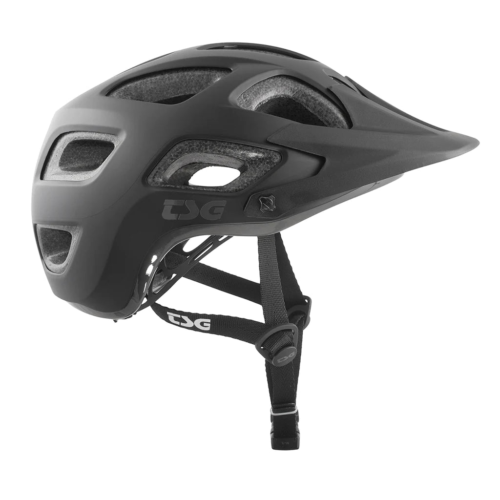 bike helmet buysportswears.com TSG Seek Solid Color Mtb Helmet Black L-XL