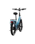 XP4 750 Electric Bike Folding Step-Thru Raindrop Blue